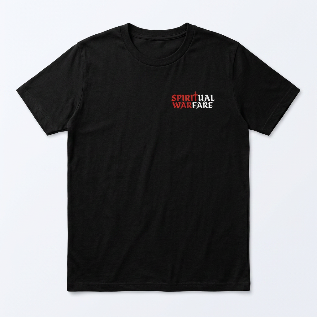 Spiritual Warfare Graphic Tee | Faith Statement